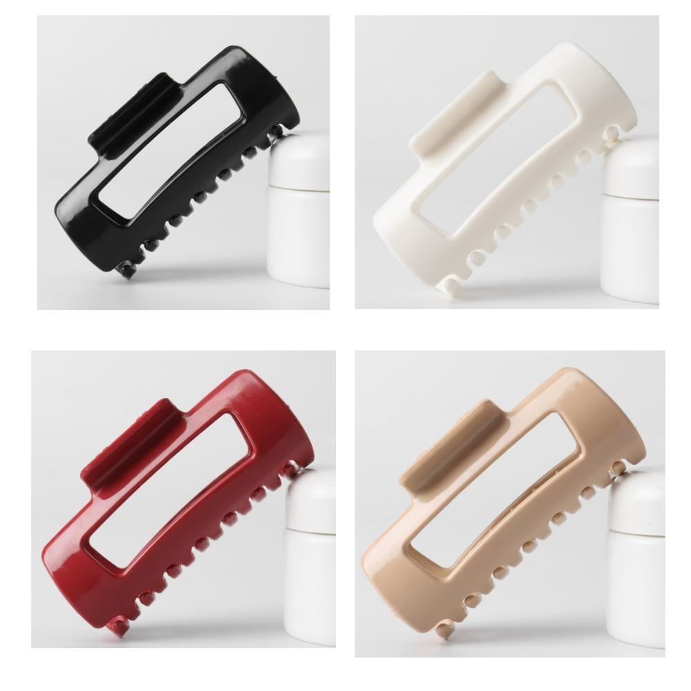 Safe Soft Silicone Shark Clip Hair Claw Anti Collision Protection The Back of The Head Anti Fall Shatterproof Women Accessory