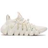 Li Ning Huanci One Piece Woven Shock Absorbing Non-Slip Wear-Resistant Breathable Low-Top Casual Shoes Men Casual Shoes White AZGS031-3