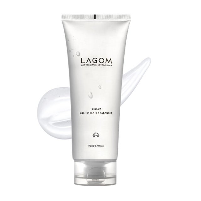 LAGOM Cellup Gel to Water Cleanser Double Set (170 ml × 2)