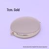 Engravable Double-Sided Folding Metal Makeup Mirror - Portable & High-Quality