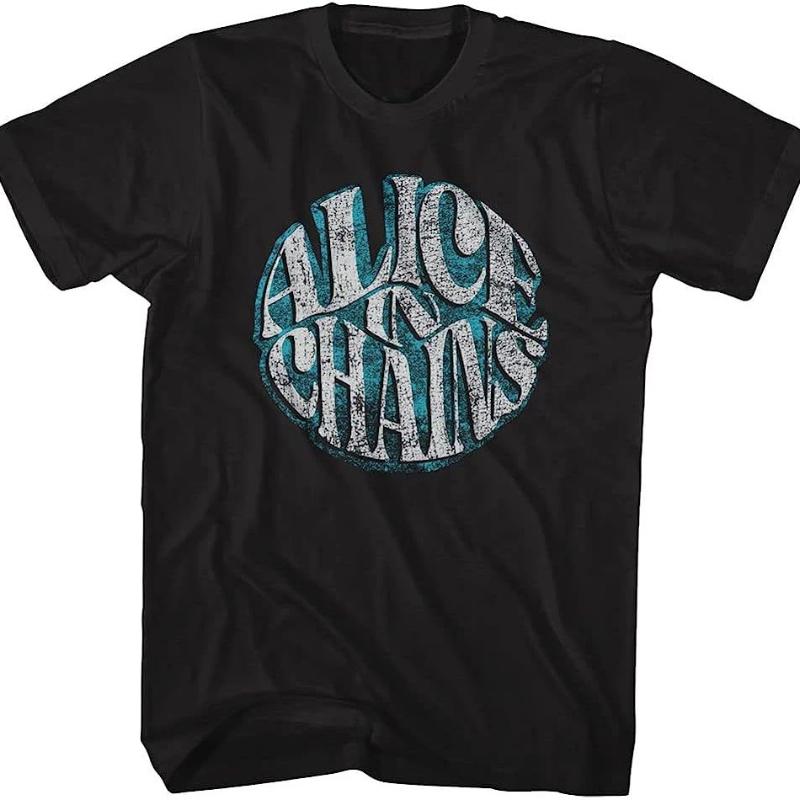 Musica Classica Anni '90 Alice in Chains Maglietta Album Black Dirt Uomo Donna Manica Corta Cotone Maglietta Estate Top Vintage Abbigliamento