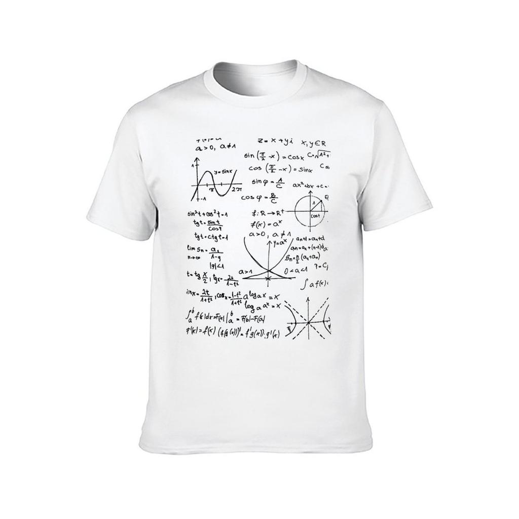 math equation TShirt t shirts for man pack white t shirt man designer TShirt