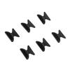 50 Pairs 1.8mm Anti Slip Adhesive Silicone Contoured Nose Pads Universal Fit Sticky Non Slip Nose Pads