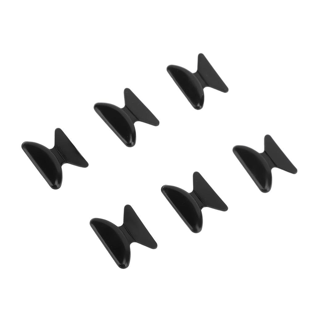 50 Pairs 1.8mm Anti Slip Adhesive Silicone Contoured Nose Pads Universal Fit Sticky Non Slip Nose Pads