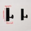 Pack Of 2 Clear Acrylic Wall Mounts Lightsabers Shelf For Lightsabers Display And Home Decors Storage Solution