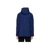 Adidas Originals Trefoil Small Logo Sport Windproof Half-Zip Hooded Jacket Men Jackets Navy DU7856