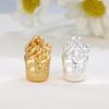Hello Kitty Ice Cream Cup Sundae Sterling Silver Beads, DIY Braided Rope Beads Accessories
