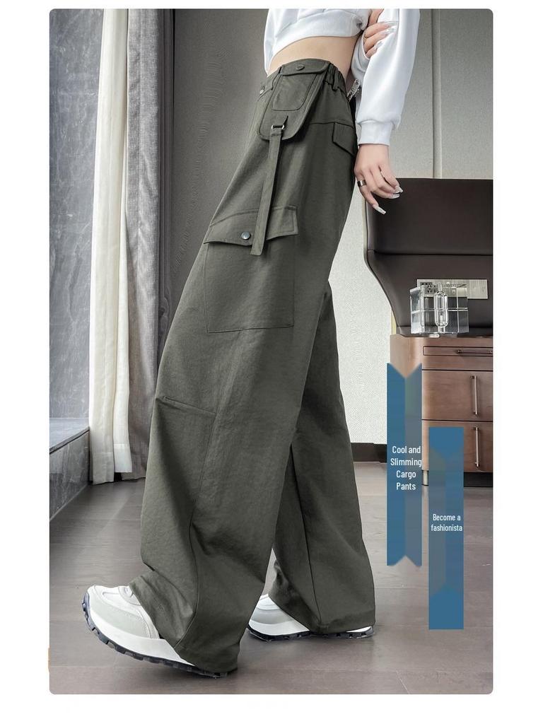 Autumn 2025 Women's American Work & Hiking Pants: Loose, Slimming, Casual Cool Style.