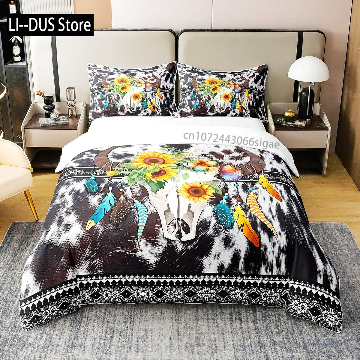 

Comforter Southwestern Style Comforter ethnic Tribal Geometry Aztec Bedding Set With 2 S Full Size Room Decor Comforter (quilt)-EU Single(135*200cm)3pcs