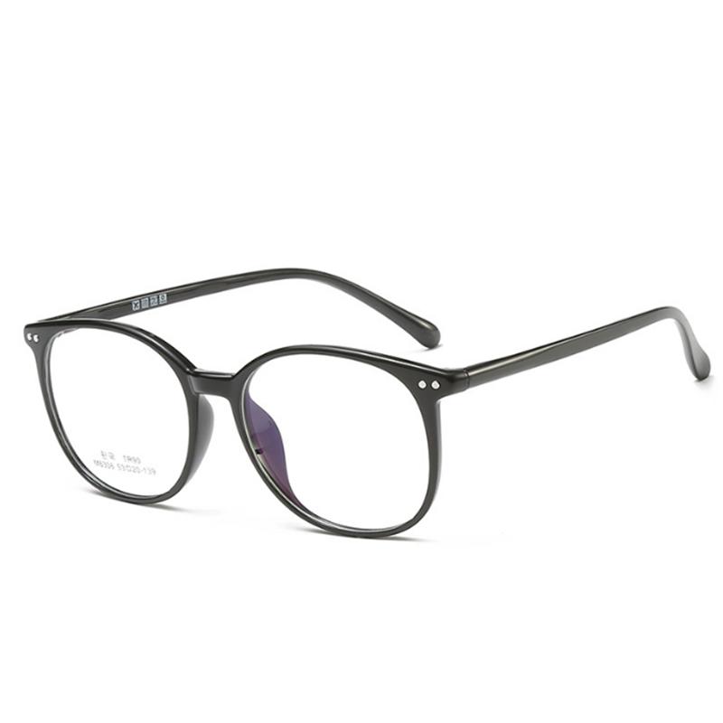 

Ультралегкая оправа для очков TR90 с защитой от синего света, для близоруких, Женские Мужские Большие Круглые Очки по рецепту, Близорукость 0 -0.5 -0.75 До -6 0