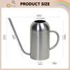 Plant Watering Can with Long Spout Portable 1.5L Pot Gardening Tool for Lawn Bonsai