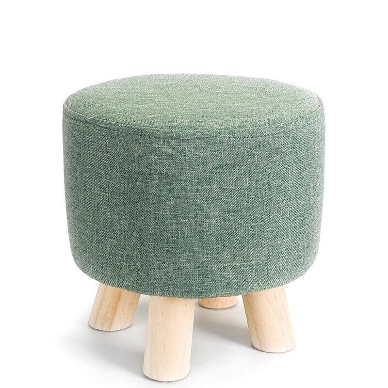 

Elastic Footstool Cover Lien Cotton Ottoman Slipcover Footrest Stool Protector for Living Room All-inclusive Footstool Cover
