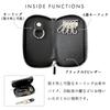 Tochigi Leather Key Round Genuine Smart Key Key Cowhide Key Key Dark Brown [leo&aoi] Case, Shape, Leather, Zipper, Key, Ring, Holder, Slim, Compact,