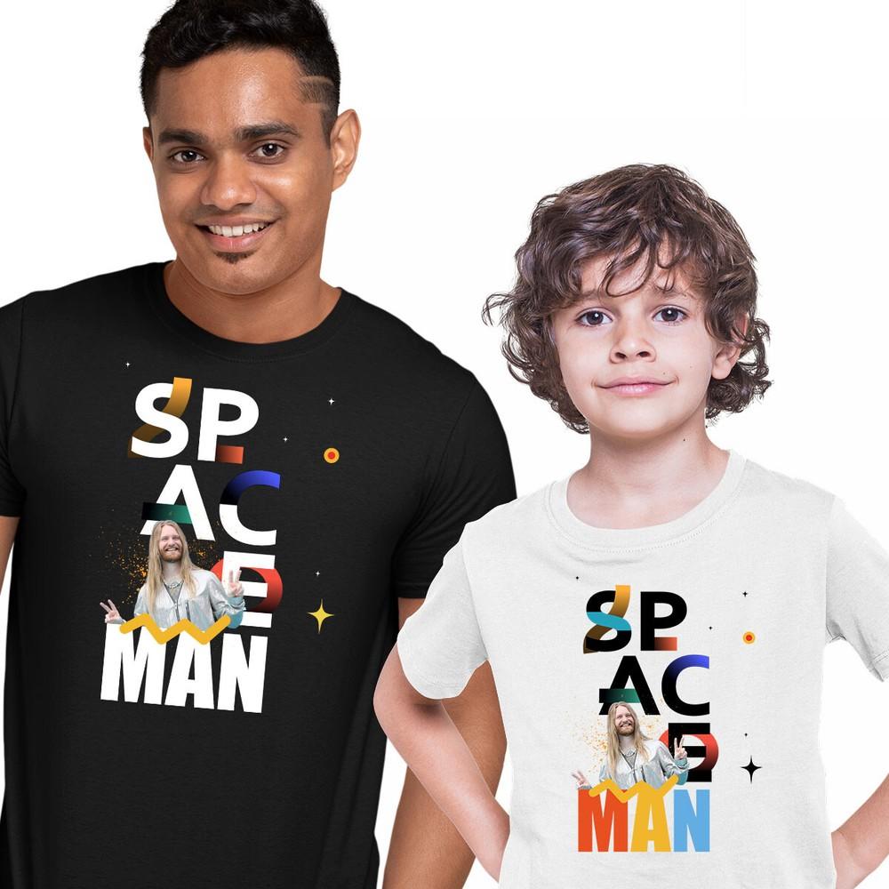

Sam Space Man Song Contest UK Winner Hero Music Adult Kids Tee M