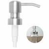 2pc Soap Pump Liquid Lotion Dispenser Replacement with Retro Metal Design