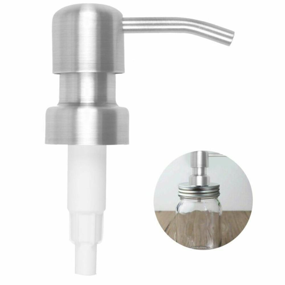2pc Soap Pump Liquid Lotion Dispenser Replacement with Retro Metal Design