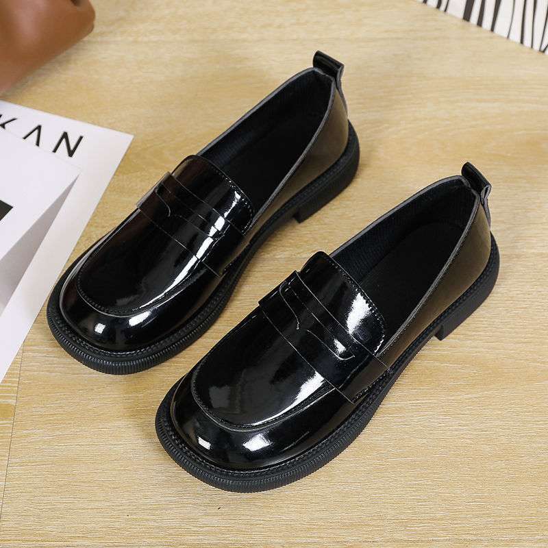 

Весна 2025 новые туфли Мэри Джейн в стиле ретро с круглым носком, туфли jk, лоферы, женские студенческие маленькие кожаные туфли, женские туфли 40