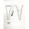 Steel Ring Shaping Buckle for Clothing and Swimwear Accessories