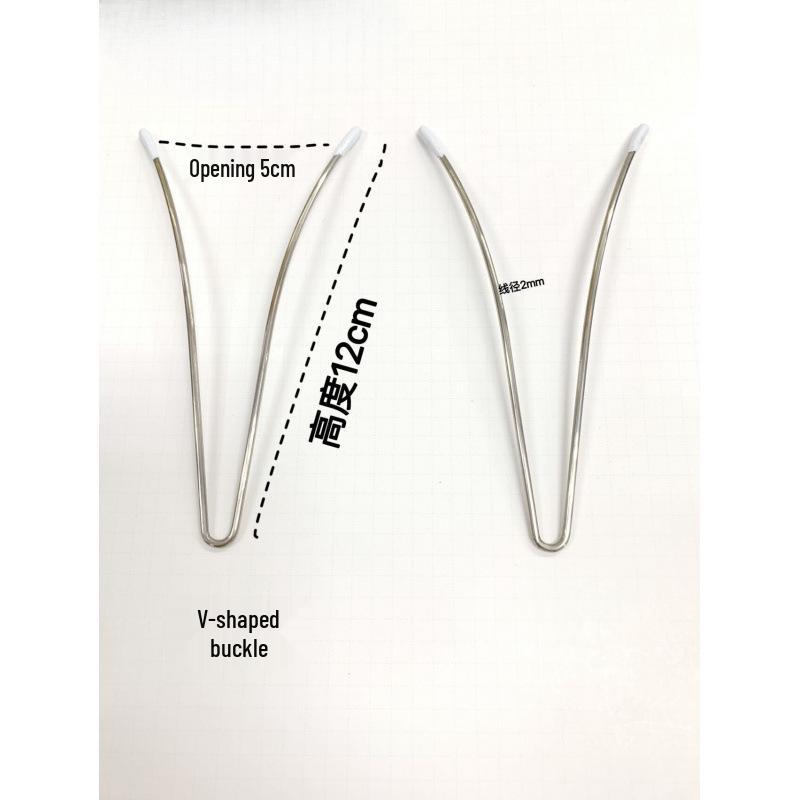 Steel Ring Shaping Buckle for Clothing and Swimwear Accessories