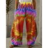 Women's Wide-legged Pants Exquisite Fun Graffiti Printing Pants Fashion Street Shooting Spring And Fall Pants With Pockets