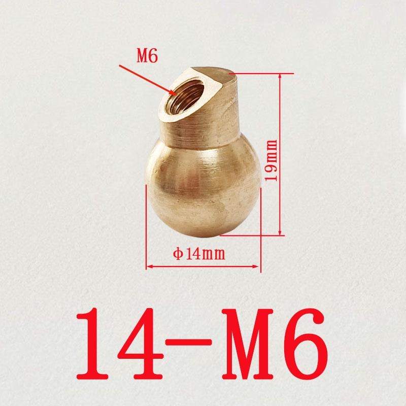 Brass Ball Coolant Nozzles For CNC Lathes Turret Toolholder Ball Joint Nozzle Water Cooling Oblique Spray