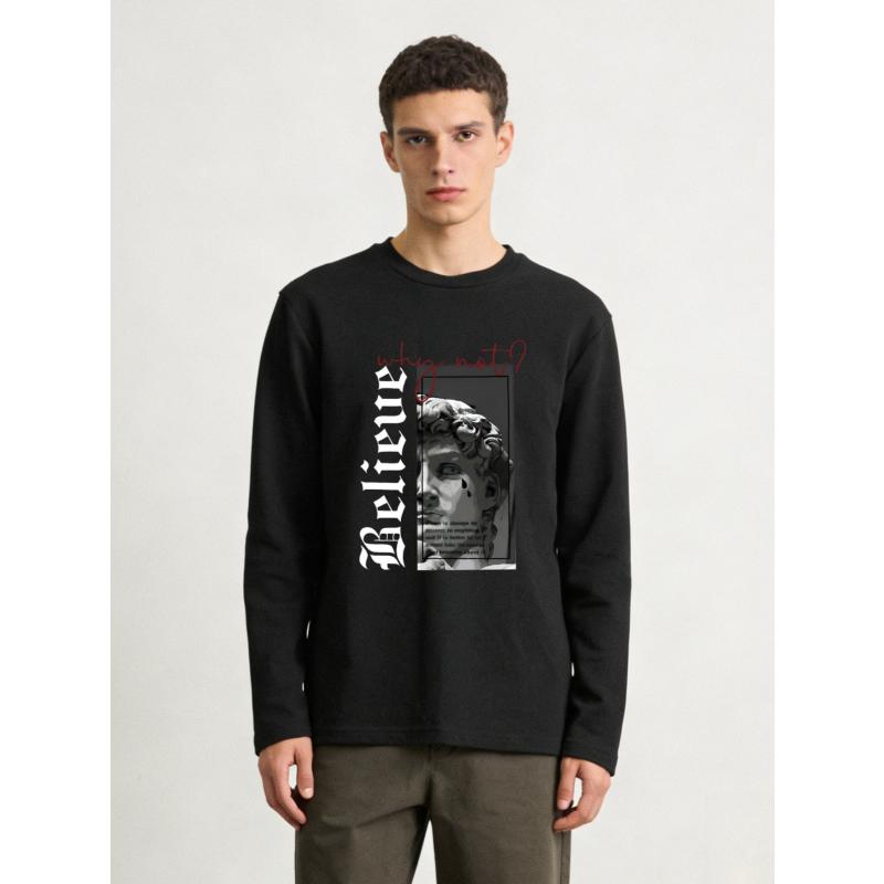 Men s Dralon Thermal Sleeveless Tank Top S чёрный