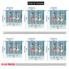 2Pcs,2D Plane Printing Curtains&Window Treatment Female Dance Polyester Easy Install (Without Rod) Room Decor Use For Bedroom,