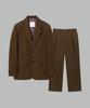 NONBLANK [Set Up] Wool Flannel Loose Fit Setup_Brown