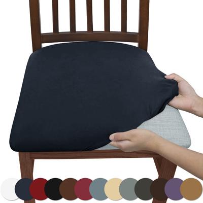 Dehnbare Spandex Polyester Stuhlhussen Universelle Passform für Bank Hocker Modern Dekorativ Schützende Überwürfe Heimdekor