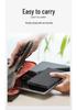 Portable Three-Fold Bluetooth Keyboard B033 for Phones, Tablets, Laptops