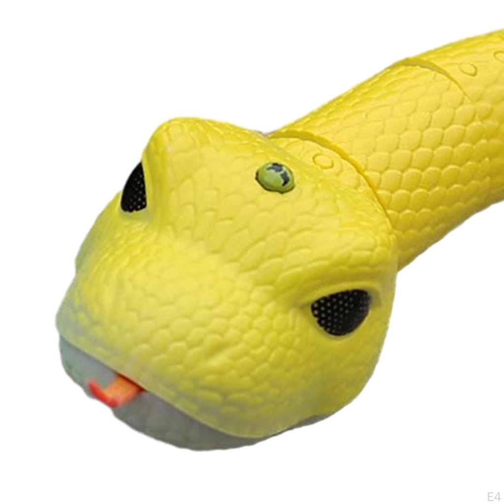 RC Snack Toy Electric Simulation Serpent Snake Moves Fake Realistic Crawling
