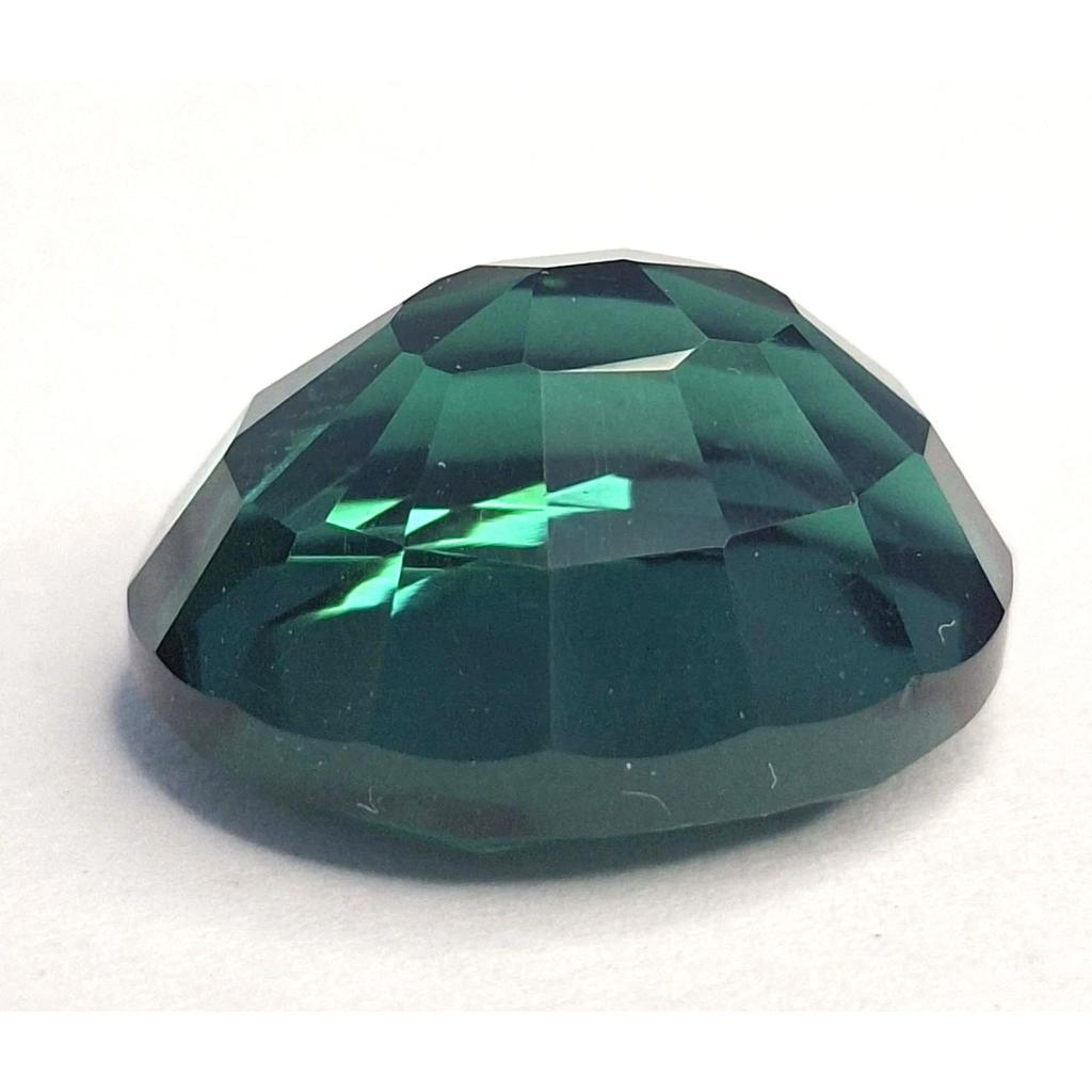 Natural Green Tourmaline Oval Cut 16-18 Ct Fabulous Certified Loose Gemstone