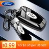 Autocollant de voiture 2026 Ford Nouveau 2025 Mode Chaude Housse de Clé de Voiture Coque de Protection Porte-clés Pour Ford Mustang Explorer Edge Fusion Mondeo F15