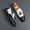 Fashion Tassel Fashion Shoe Office for Men Casual Leather Shoes Loafers Driving Moccasins Comfortable Slip on Wedding Shoes Pointed Toe