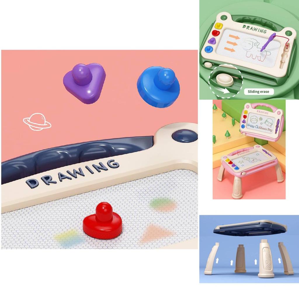 Colorful Children Magnetic Drawing Writing Pad For Engaging Educational Fun