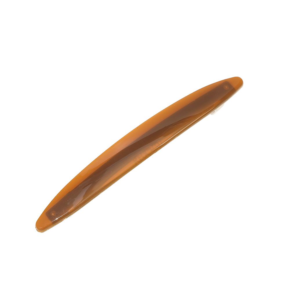 

Акриловая простая эллиптическая заколка-автомат, очень длинная заколка для густых вьющихся волос, стильные повседневные аксессуары для волос