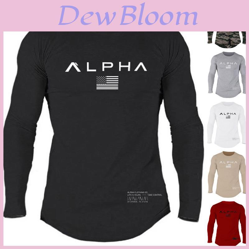 Men's Gym Bodybuilding Fitness Muscle Workout Crew Neck T-shirt With Soft Breathable Material