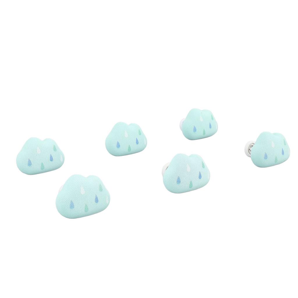 16 Stück Bettdecken-Nadeln Verhindern Verrutschen der Bettdecke Abnehmbare Wolkenform Bettdecken-Knopf-Clips für Bettdecke