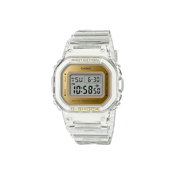 CASIO / G SHOCK Quartz Movement Resin Strap Watch Unisex Gold Dial GMA-SG GMD-S5600SG-7PR