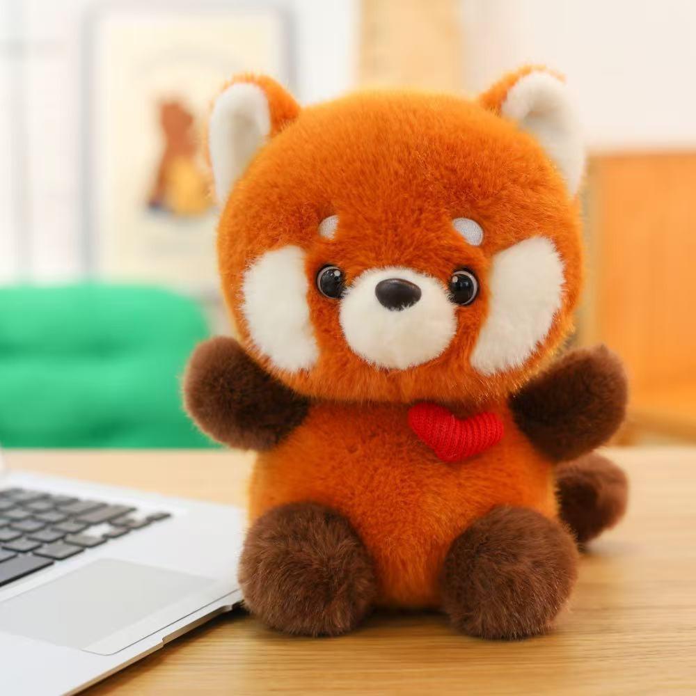 Heart Rabbit Elephant Raccoon Pig Plush Doll Cute Animal Pillow Kids Kidsroom Gift