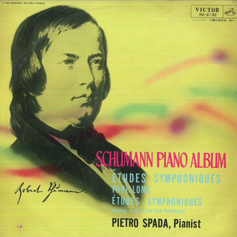 LP Record  - Schumann: Symphonic Etudes, Butterf RA2132 VICTOR Japan Classical Used