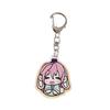Two-Dimensional Fu Rong Sun Ce Acrylic Keychain Pendant