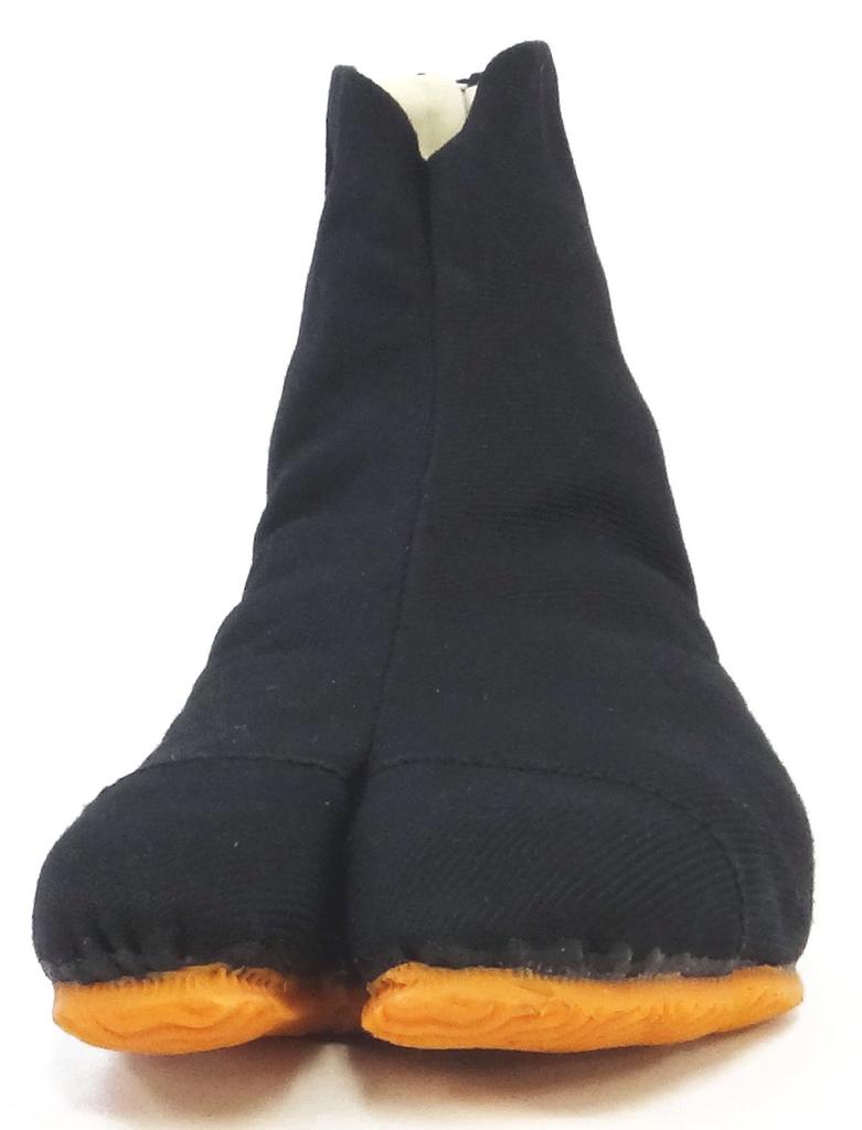 Rikio Festival Tabi Cushion Attached, 5-Piece Kohaze, Black, 22.5cm, HL5SP