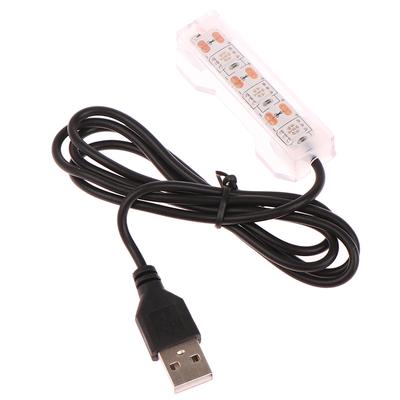 Akvarielampa Plast Liten Akvarielampa Usb Led Skrivbordsakvarielampa