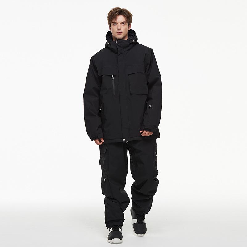 Ski Suit Set: Waterproof Winter Jacket & Pants for Women & Men.
