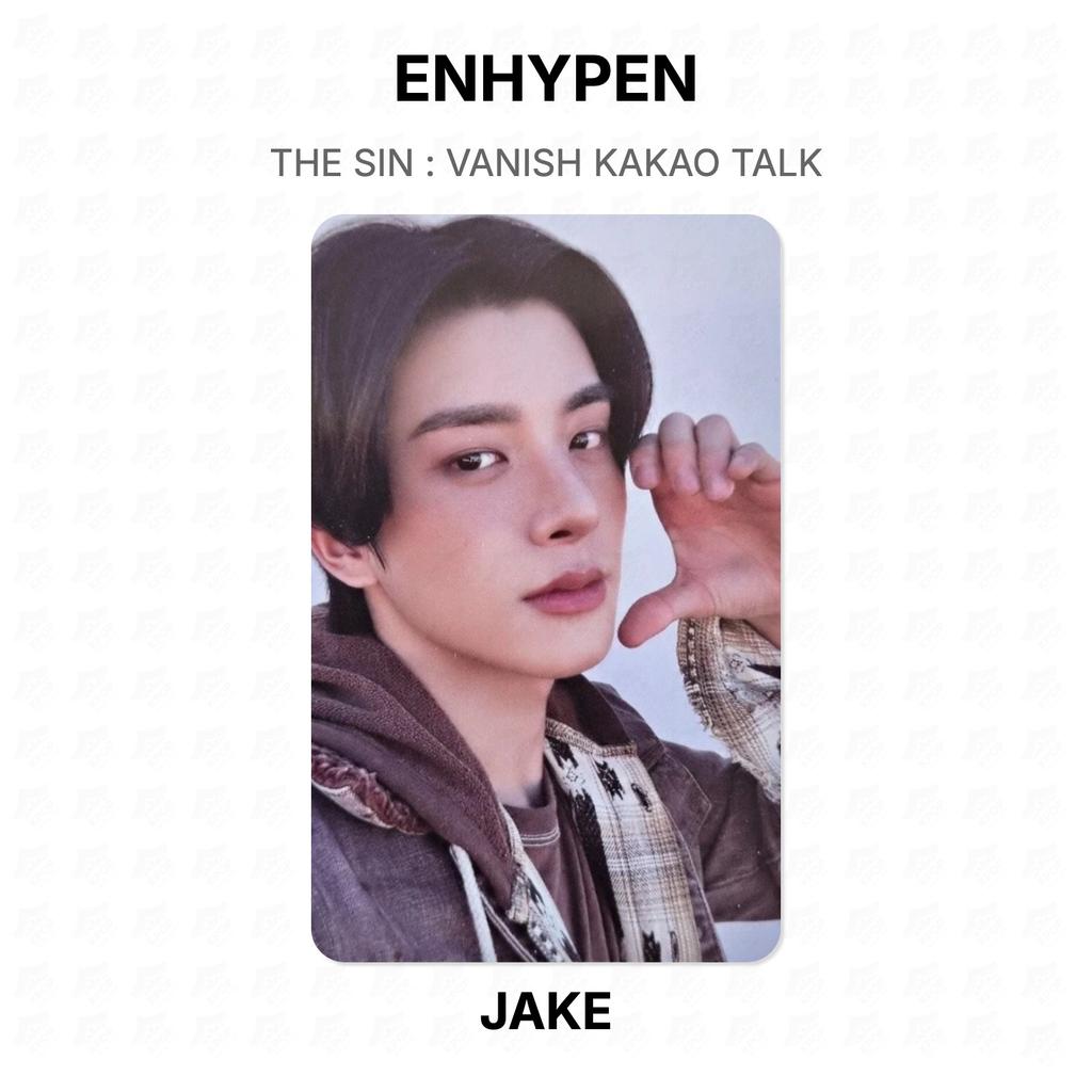 ENHYPEN THE SIN : VANISH KAKAO TALK Official Photocard