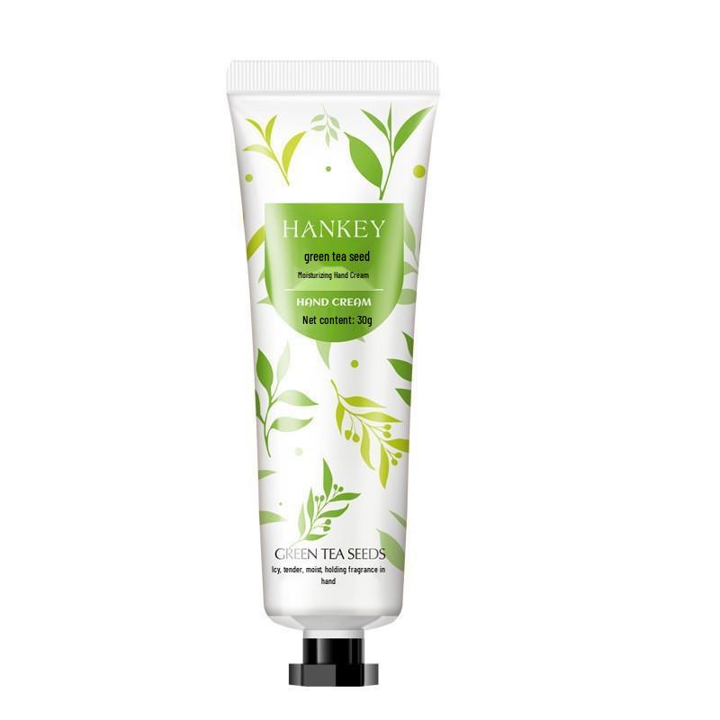 Han Ji Moisturizing Hand Cream - Anti-Chapping, Portable with Gardenia, Sandalwood, Rose & Camellia Scents. Ideal for Students.