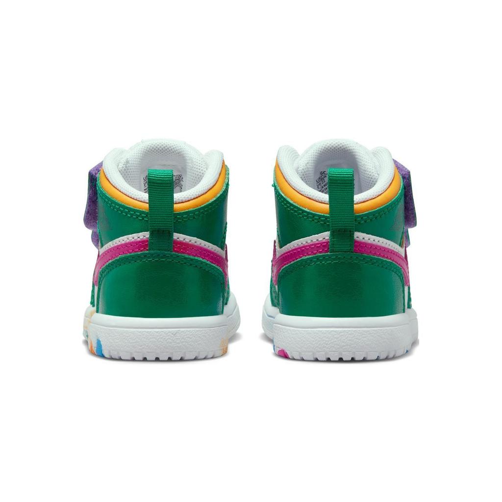 Air Jordan 1 Mid ALT TD Malachitowy Biały Uniwersytecki Złoty Aktywny Różowy DZ5536-300