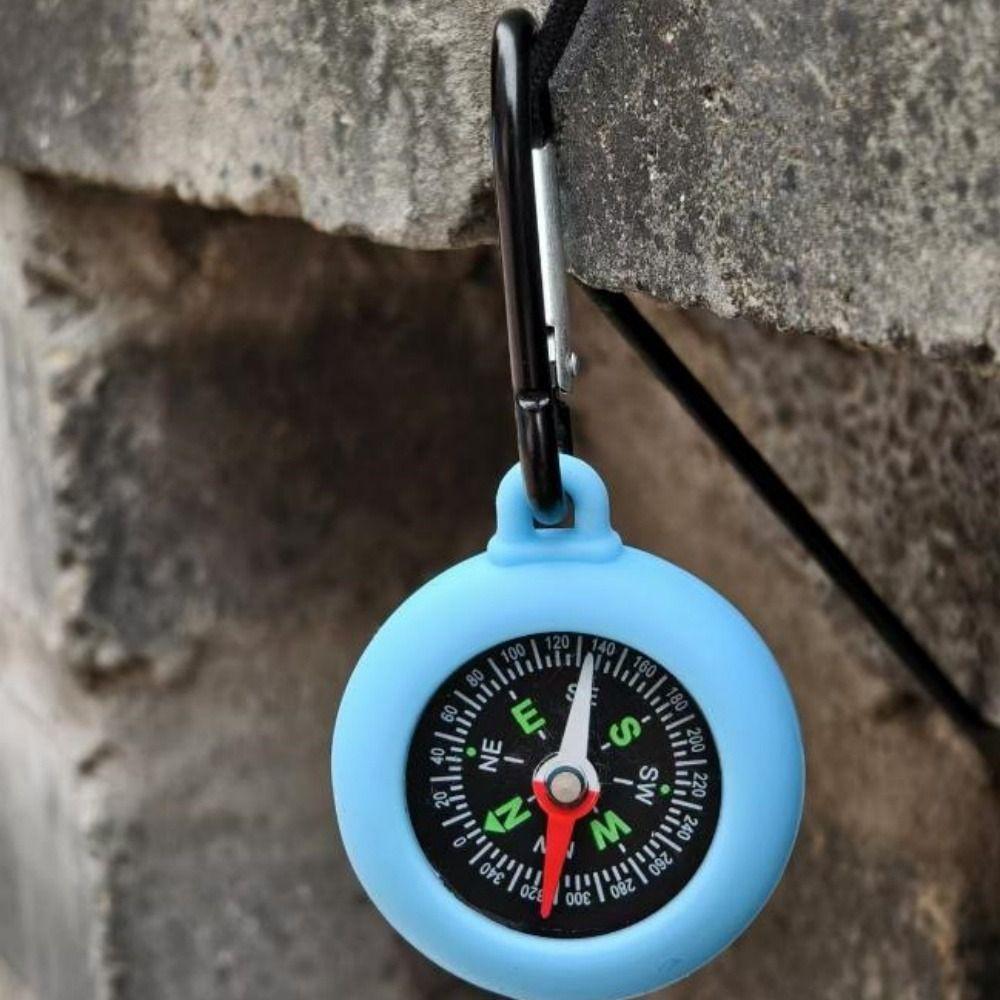 Mini Outdoor Survival Compass Carabiner  For Camping and Outdoor Exploration