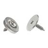 Space Saving Magnetic Cabinet Latches Steel Corrosion Resistant Hide Mounting For Closet Door